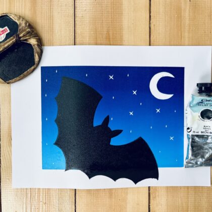 Bat print Bat print