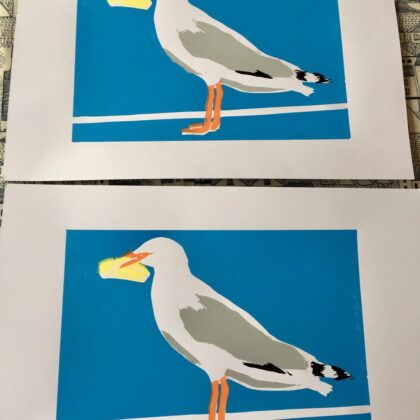 Cheeky seagull 1
