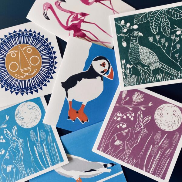 Digitally printed greetings card range