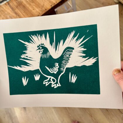 Family workshop chicken finished 2