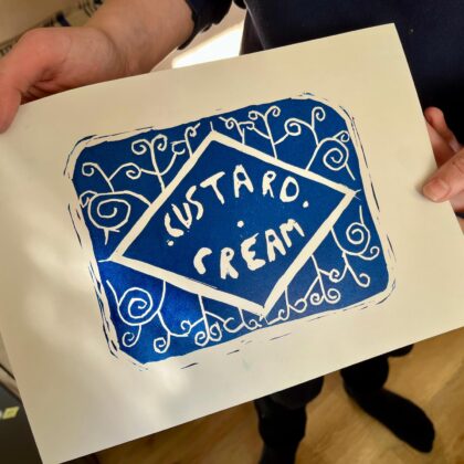 Family workshop custard cream finished 2