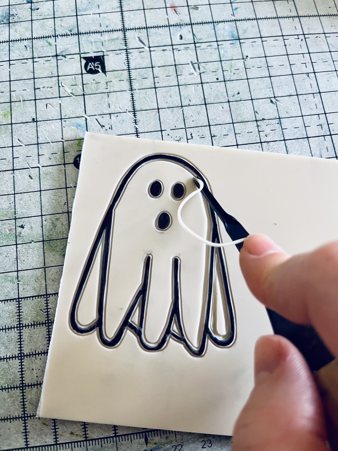 Ghost carving Ghost carving