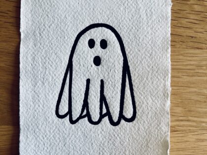 Ghost mini print