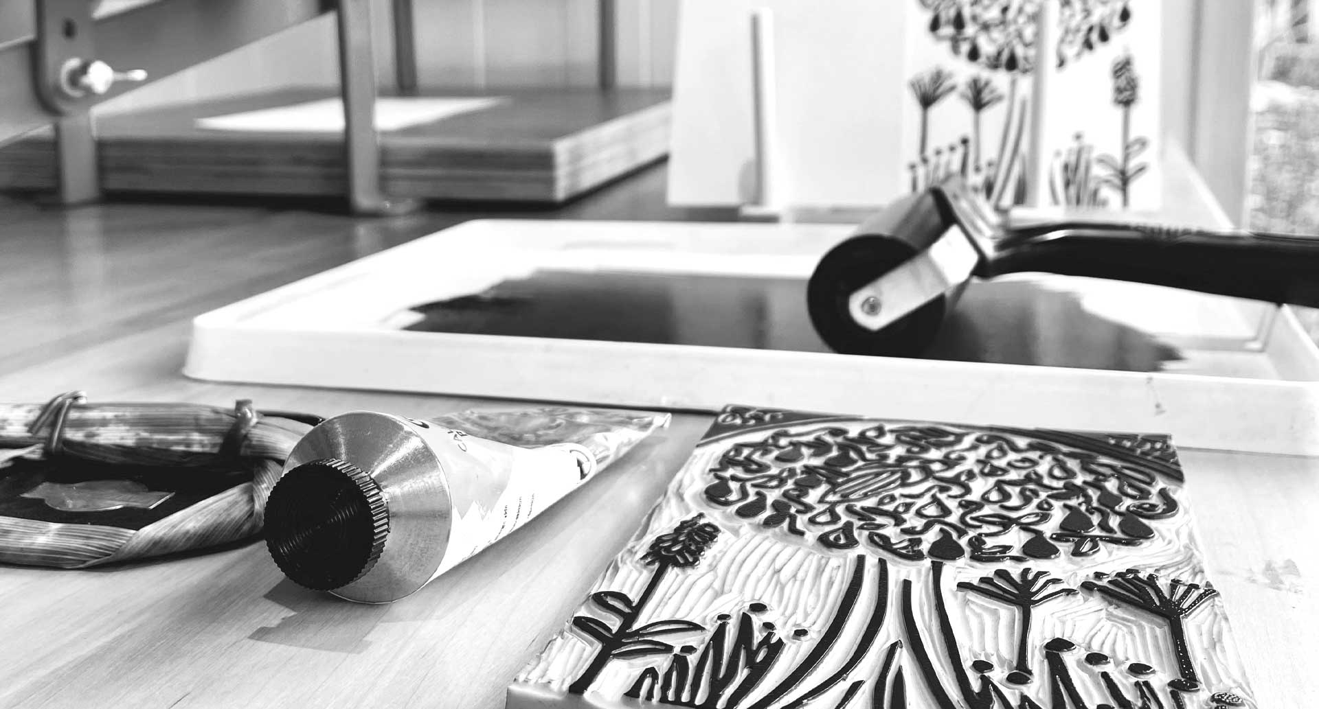 Linocut materials