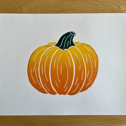 Pumpkin print Pumpkin print