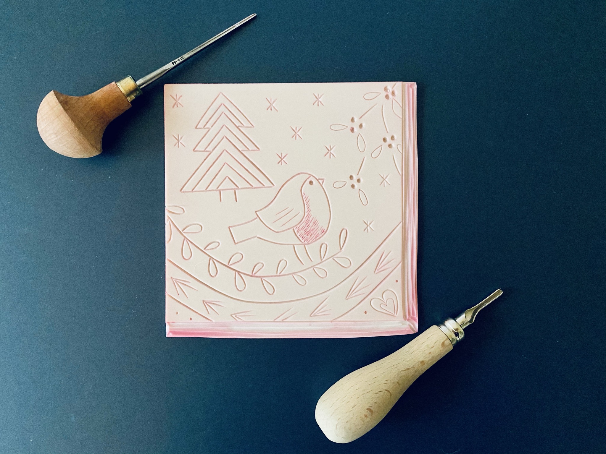 Robin lino block Robin lino block
